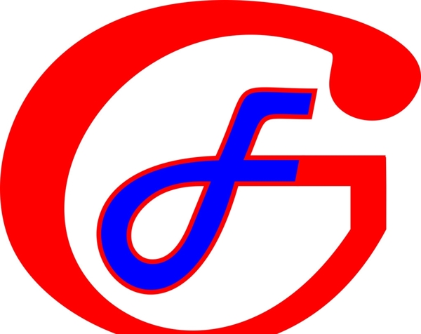 GF字母标志logoCDR