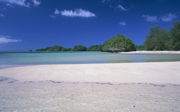 高清马尔代夫沙滩海景