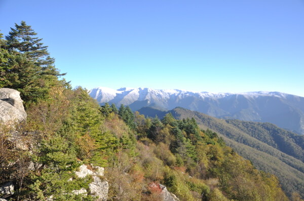 太白山景区摄影图片