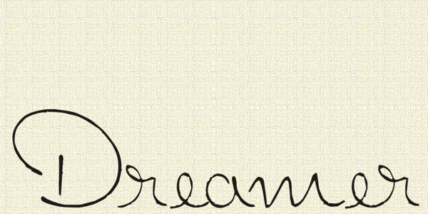 梦想家的字体