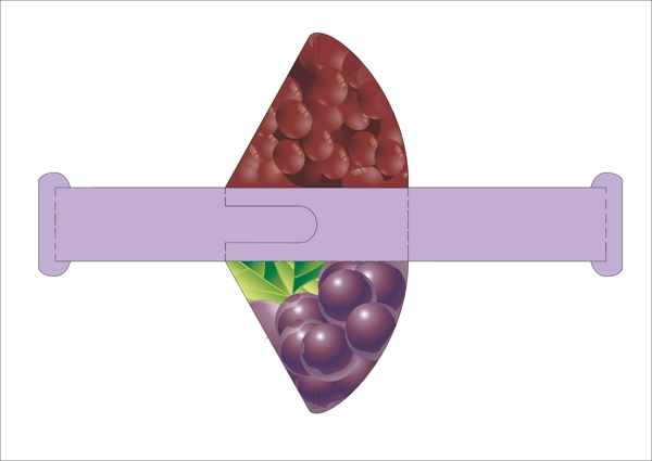 糖果包装盒葡萄图片