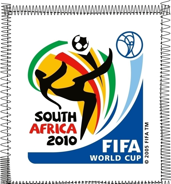 2010年南非世界杯运动素材剪影图片
