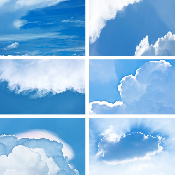 蓝天白云图片集