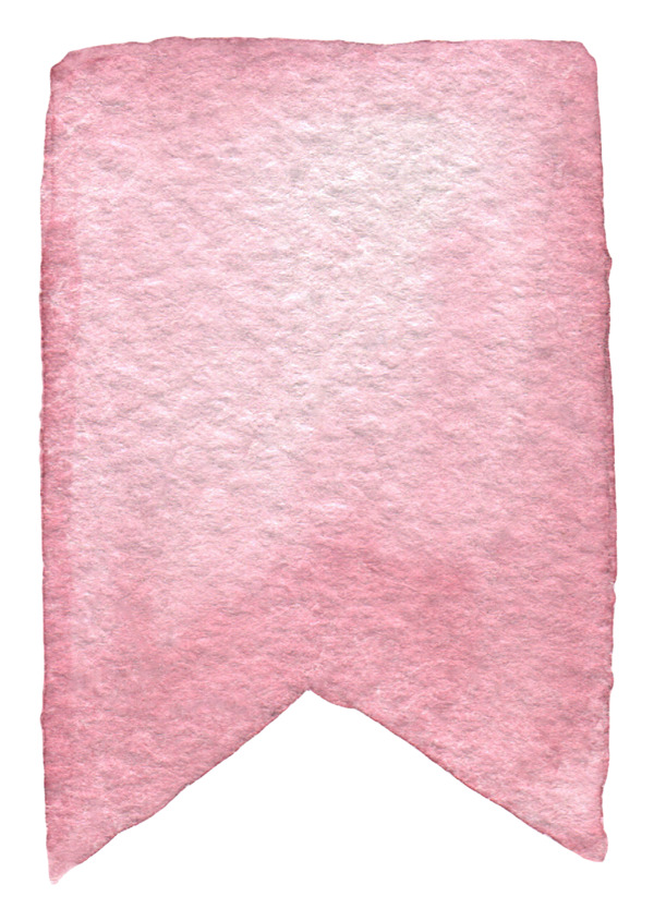 粉色旗帜形状图片素材