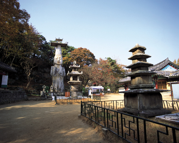 韩国寺庙图片