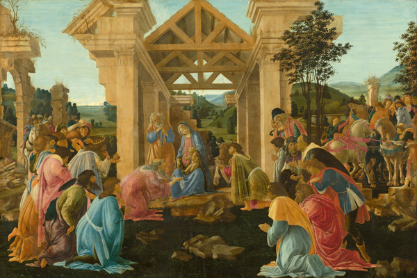 法国中世纪宗教祈祷油画图片