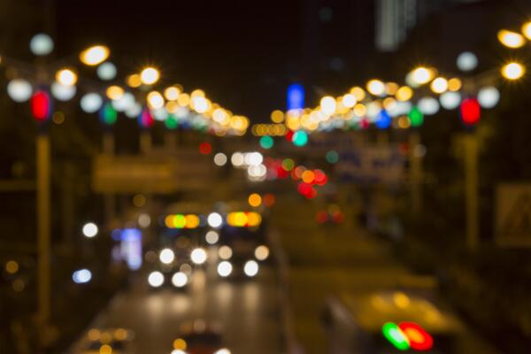 合肥步行街夜景图片