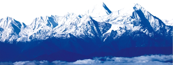 雪山背景图片