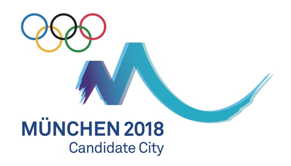 慕尼黑2018年冬奥会申办会徽图片