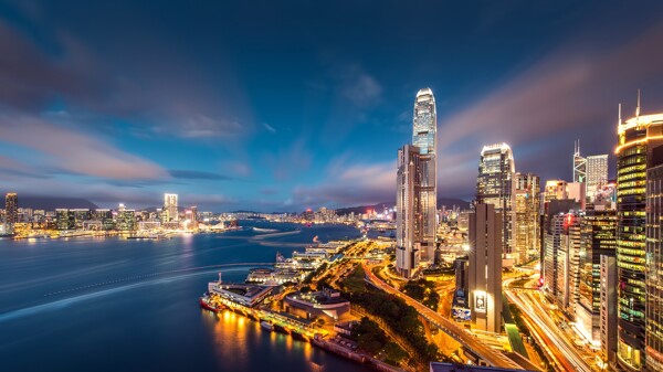 香港璀璨夜景