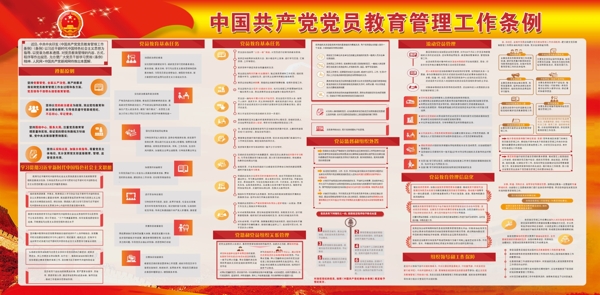 中国党员教育管理工作条例