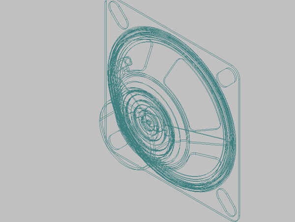 小喇叭扬声器3D模型