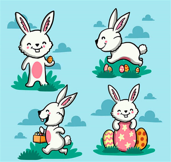 复活节白兔设计