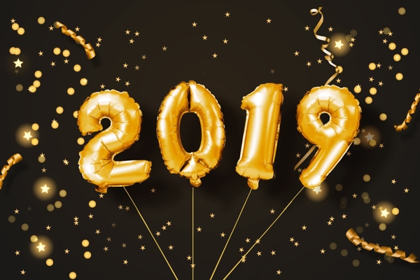 2019猪年新年背景banner