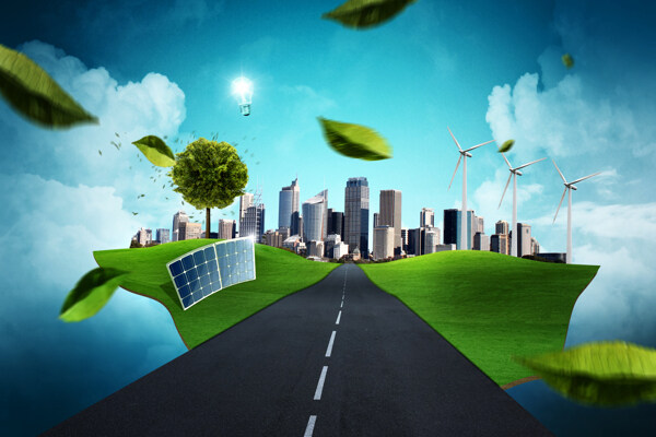 绿色生态能源设计图片