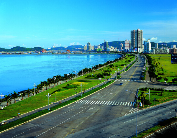 珠海城市道路景观图片