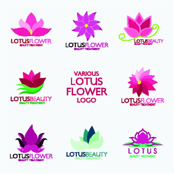 粉色花朵logo图片