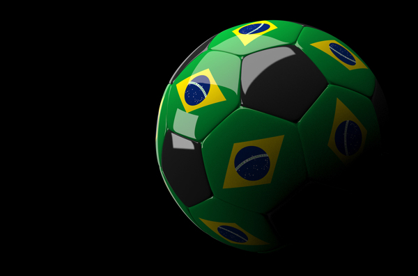 巴西足球图片