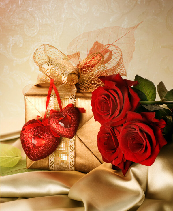 情人节礼物红玫瑰图片
