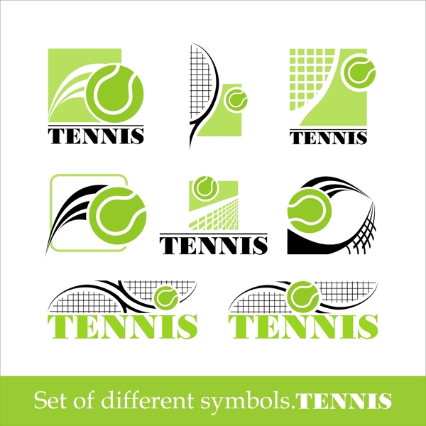 网球标志设计