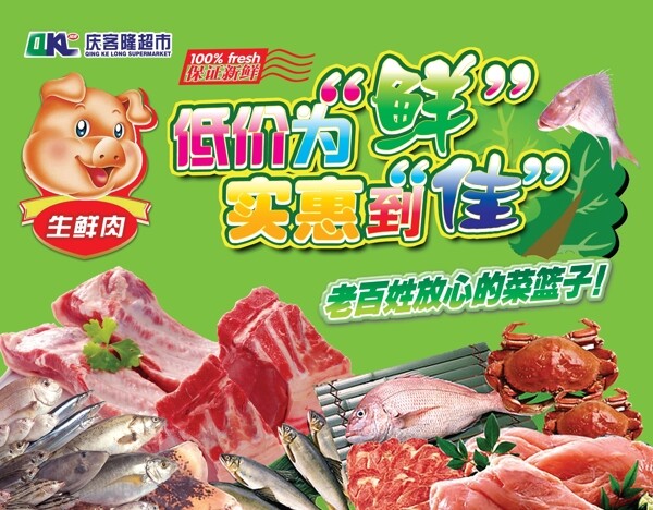 生鲜肉图片