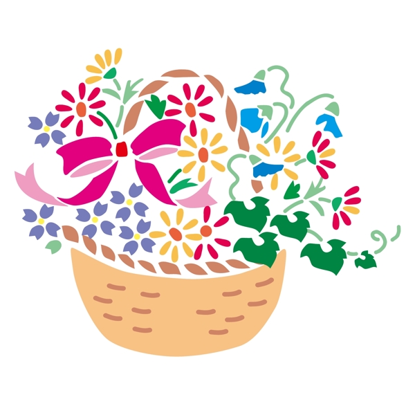 印花矢量图卡通植物花卉花卉休闲装印花睡衣印花免费素材