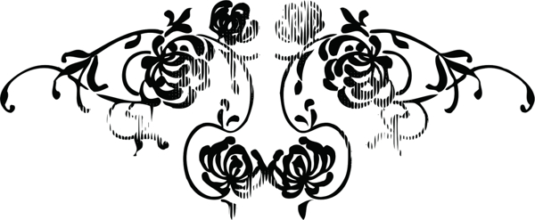 玫瑰花纹素材图案
