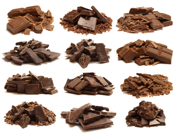 一堆美味的巧克力图片图片