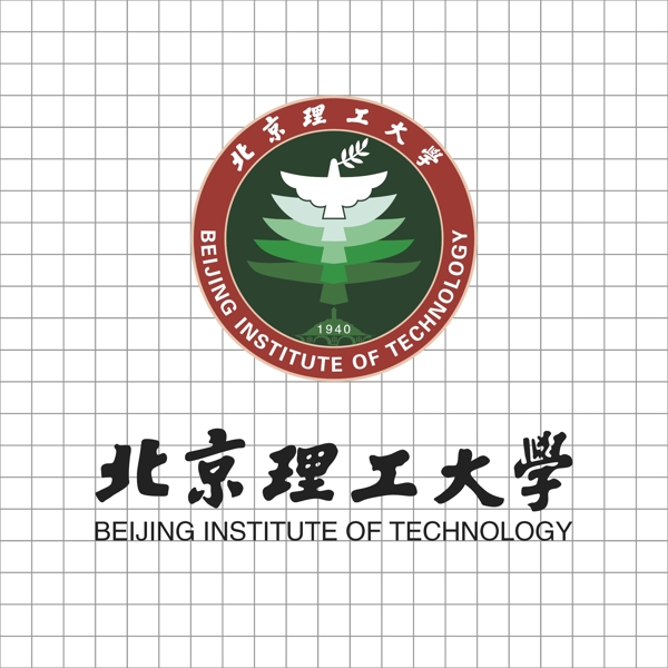 北京理工大学校标图片