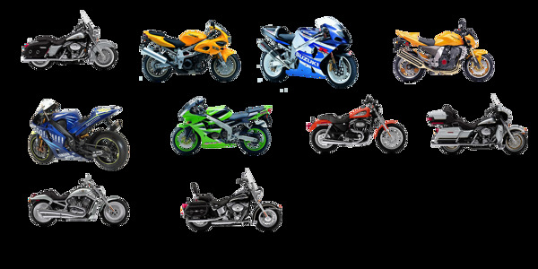 超酷摩托车系列PNG图标