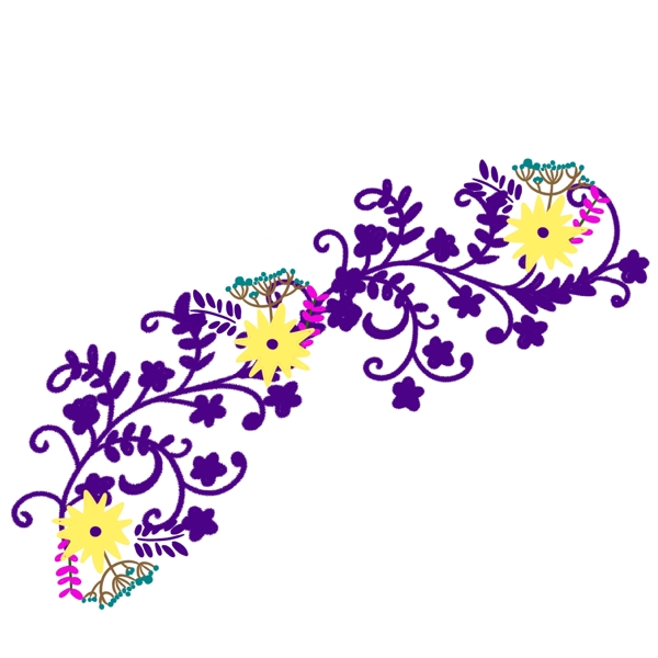 紫色植物花藤