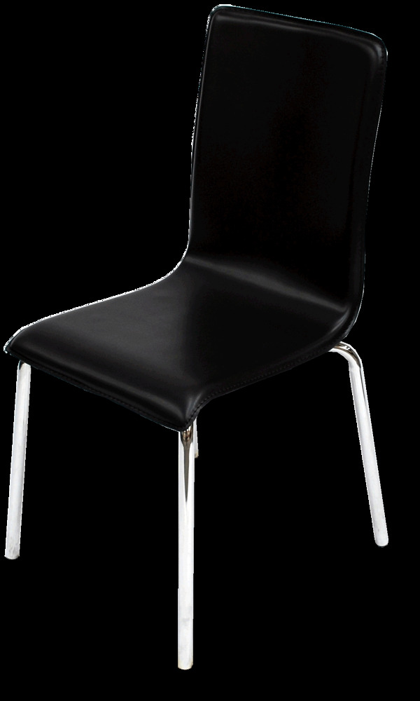 黑色皮质椅子png元素