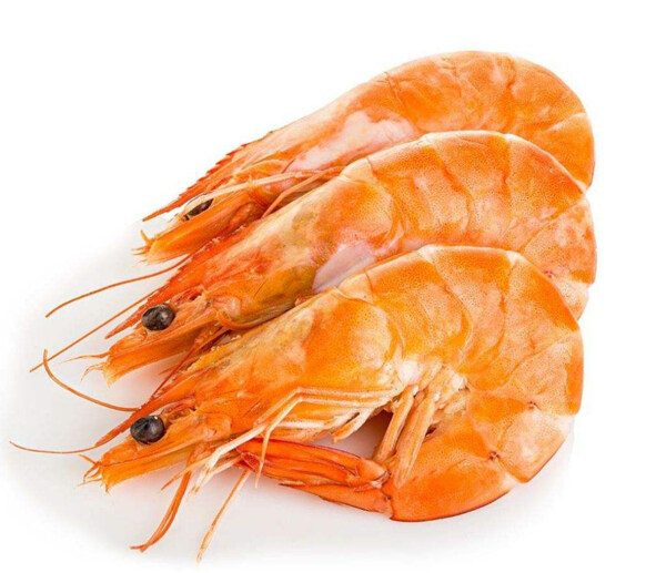 熟虾红虾美食海鲜