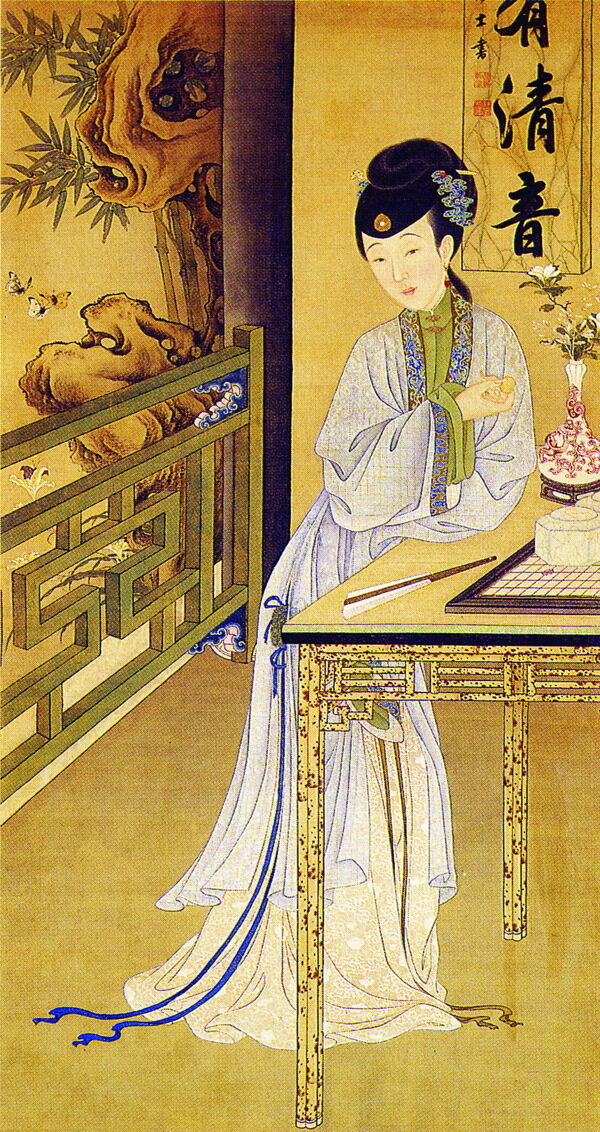 中国古典人物工笔