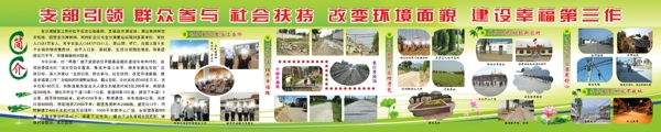 新农村规划建设展板图片