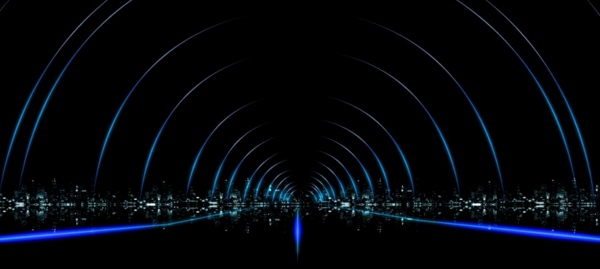 动态灯光隧道led视频