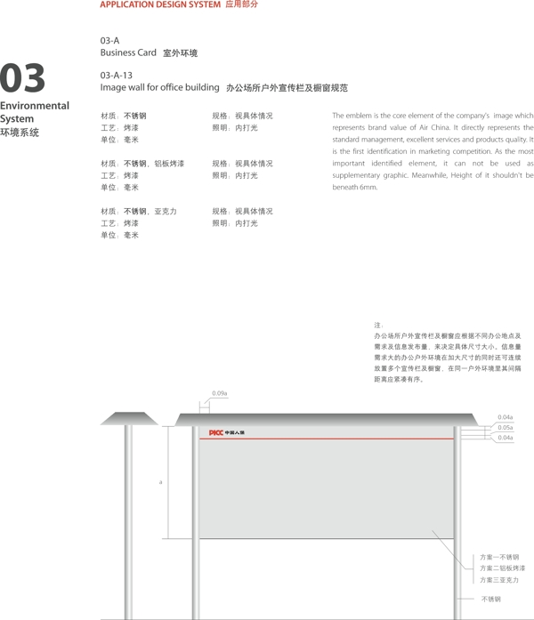 人民人寿办公场所户外宣传栏及橱窗规范图片