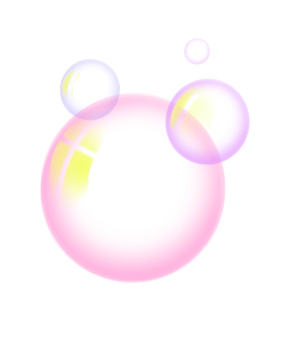 粉色泡泡玩具
