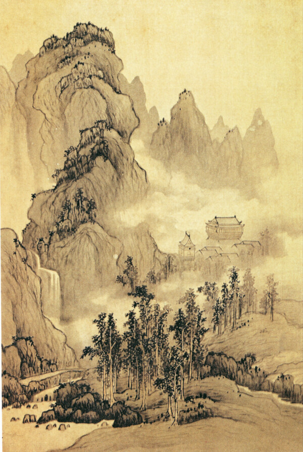 山水图装饰画