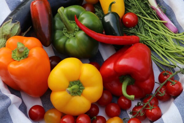 食品健康蔬菜背景新鲜
