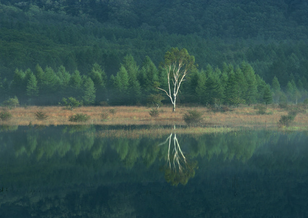 山林湖泊