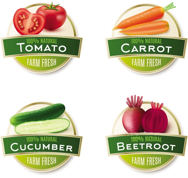 蔬菜徽章图片