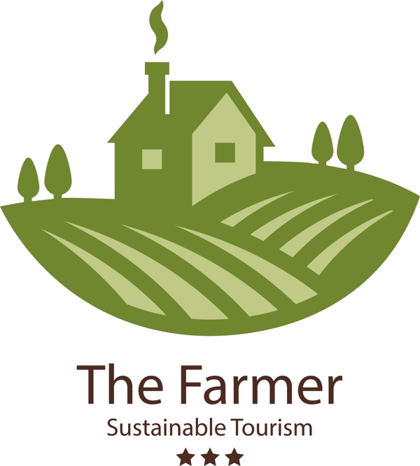 农场标识logo模板