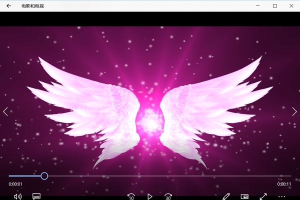 粉紫色天使翅膀