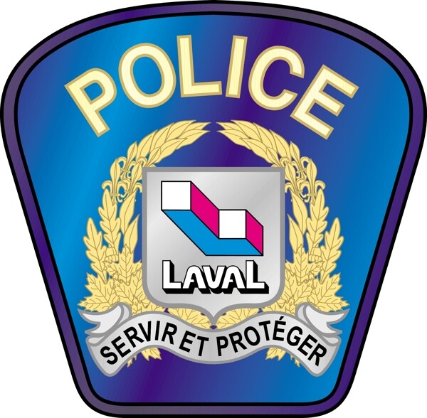 警察拉瓦尔标志