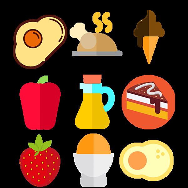 ICON食物饮品图标图片