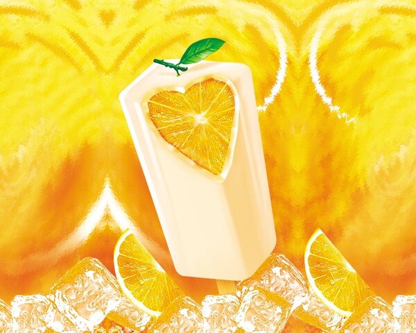 冰柠檬图片