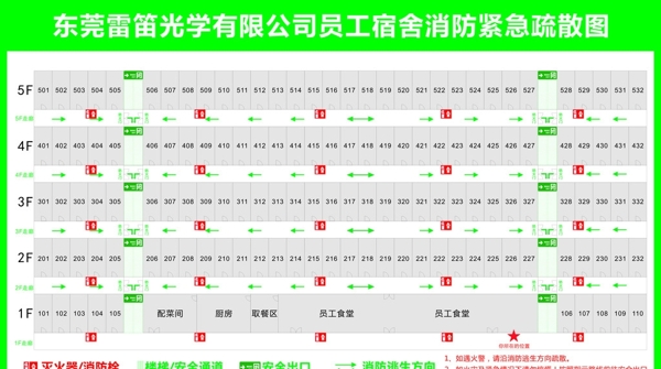 消防疏散图