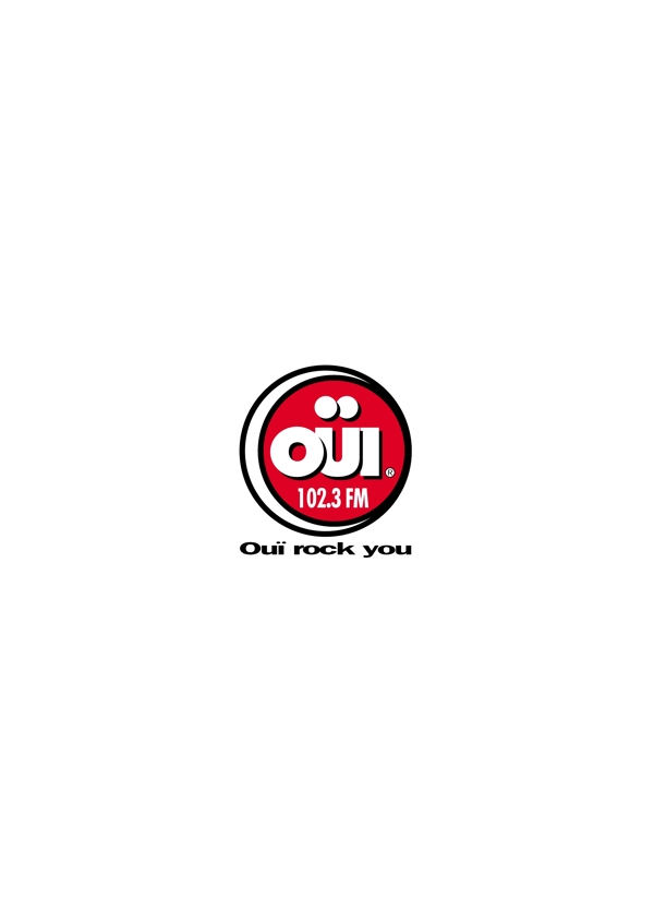 OuiFMlogo设计欣赏OuiFM下载标志设计欣赏