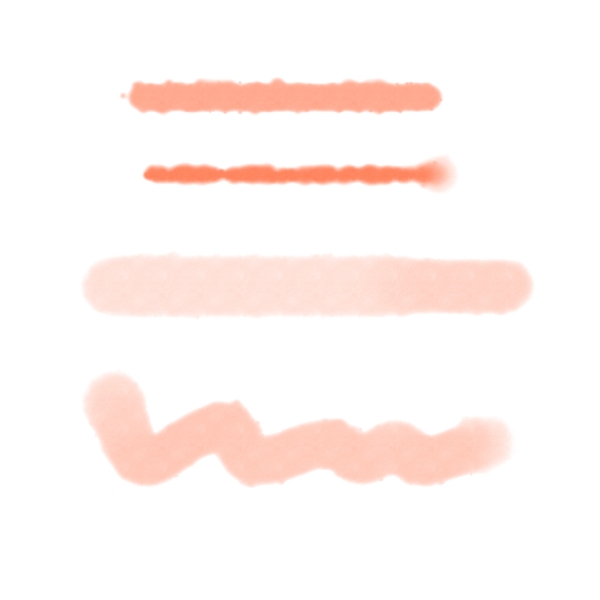 橘色水彩纹路底纹